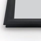 Cornice Moderna su Misura - Modello Modigliani Nero